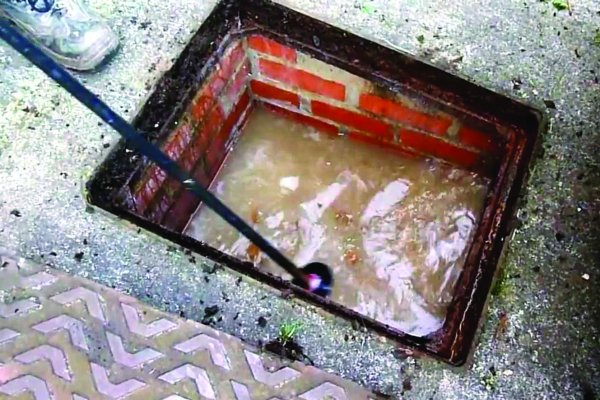 Blocked Sewer Drain